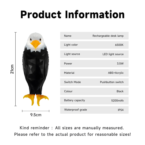 ✨Black Eagle Wall Lamp | Modern LED Wall Decor | Mood Light for Parties and Holidays
