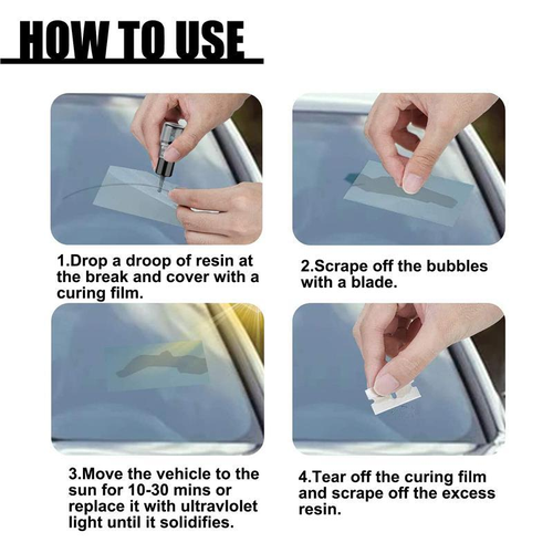 Fix Cracked Windshields in Minutes! 🚗✨ Nano Glass Repair Kit – Easy, Fast, Durable! 🔧