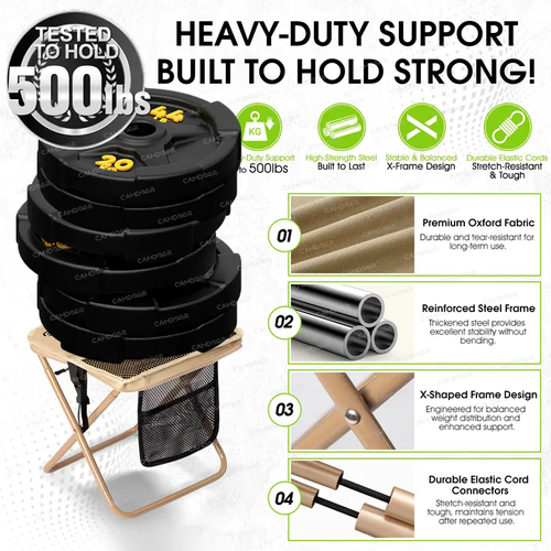 2-in-1 Shoulder Bag 👜 + Folding Chair 🪑 – Perfect for Queuing, BBQs & Outdoor Fun!
