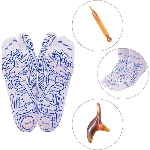 🧦Reflexology Socks with Trigger Point MassageTool, Foot Massage Therapy for Foot Pain ReliefUnisex Sizes