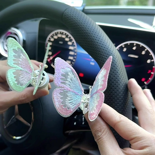 (4pcs buy one get three free)Magical Moving Butterfly Car Decorations+Home decor – Make Your Ride Beautiful 🦋✨