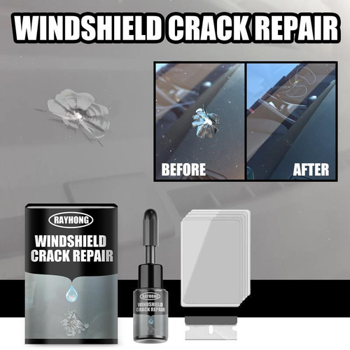 Fix Cracked Windshields in Minutes! 🚗✨ Nano Glass Repair Kit – Easy, Fast, Durable! 🔧