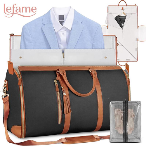 ✈️ Lefame Large Capacity All-in-One Weekend Travel Bag – Keep Clothes & Shoes Neat Anywhere in Ghana 🏝️