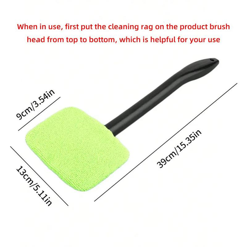 🚘Car Window Glass Cleaning Brush（Buy one get one free）🧼
