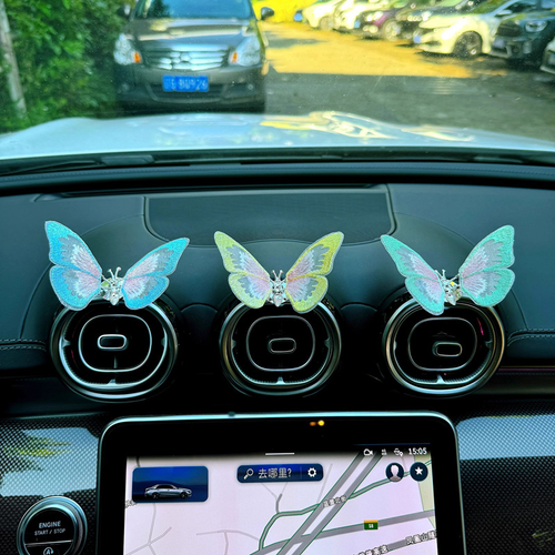 (4pcs buy one get three free)Magical Moving Butterfly Car Decorations+Home decor – Make Your Ride Beautiful 🦋✨