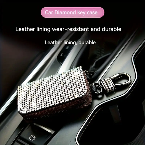 ✨Luxury Diamond Car Key Case – Sparkling, Durable & Stylish Protection🚗
