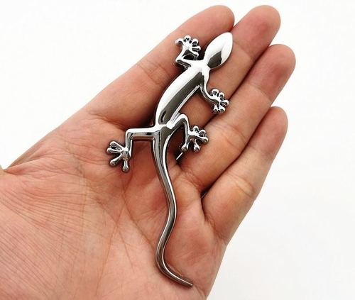✨3D Thickened Scratch-Resistant Car Stickers - Creative Gecko Decals for Auto Body Decor
