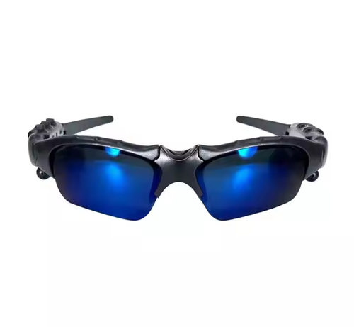 Smart Sport Sunglass – Bluetooth Audio, Foldable Flip-Up Lens, Mirror Coated, Adjustable Fit🔊🌟
