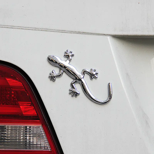 ✨3D Thickened Scratch-Resistant Car Stickers - Creative Gecko Decals for Auto Body Decor