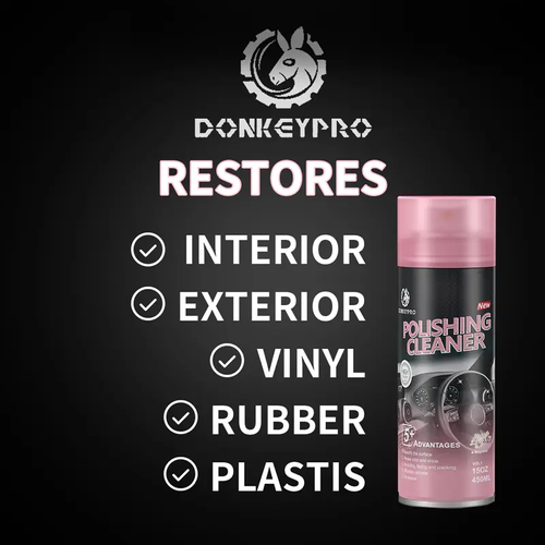 The Ultimate No-Wash Car Detailer – Polishes and Protects Vinyl, Rubber & Plastic 🚗✨ (Buy One, Get Two Free)