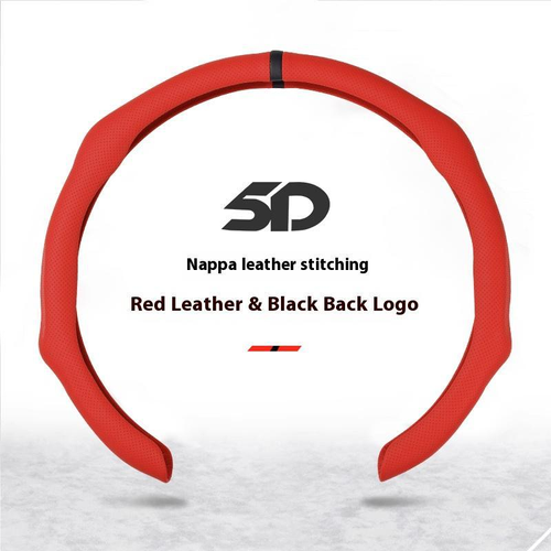 ✨🚘 Upgrade Your Ride —Napa Nappa Leather 5D Universal Steering Wheel Cover UltraBreathable
