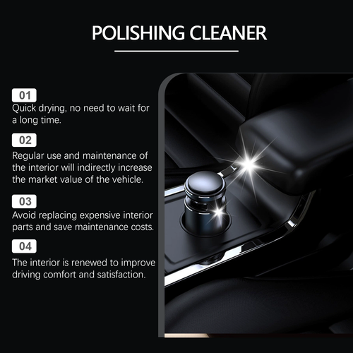 The Ultimate No-Wash Car Detailer – Polishes and Protects Vinyl, Rubber & Plastic 🚗✨ (Buy One, Get Two Free)