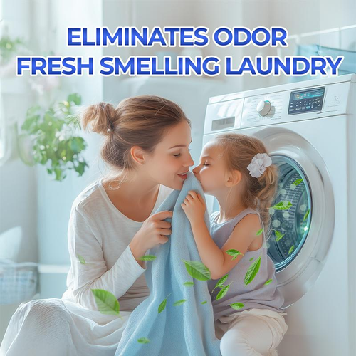 6 PCS Seaways Washing Machine Cleaner -125g large capacity, powerful odor Eliminator, for all types of washing machine