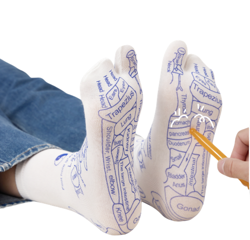 🧦Reflexology Socks with Trigger Point MassageTool, Foot Massage Therapy for Foot Pain ReliefUnisex Sizes