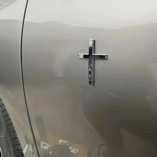 🚗✝️Christian Cross Sticker, Car Exterior Decorative(Buy one get one free, applicable to all models）