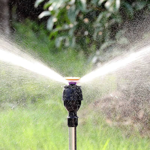 🌱Stainless Steel Rotary Irrigation Tripod Telescopic Support Sprinkler