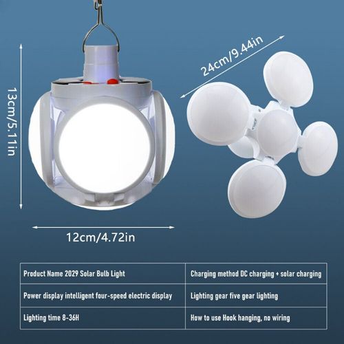 Solar-Powered Soccer Ball Light