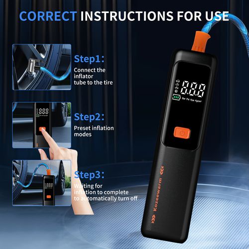 Cordless Tire Inflator Portable