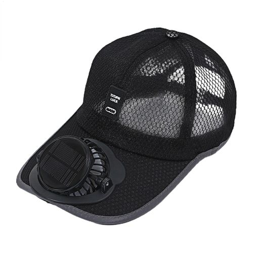 Adult Solar-Powered Fan Hat, Lightweight Mesh Sun Protection Hat, Shielding Outdoor Cooling Cap for Both Men And Women