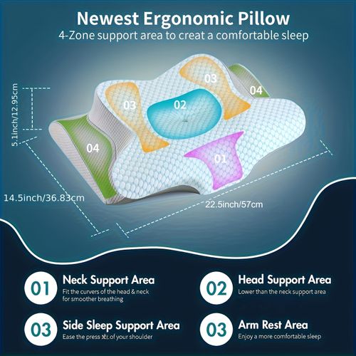 Ergonomic Neck Support Pillow