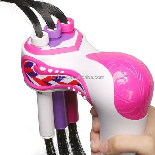 3-in-1 Automatic Hair Braider & Twister Kit, Professional Electric Hair Weaver with Beads & Gems, DIY Fashion Styling Tool for 2-Strand & 3-Strand Braids, Creative Hair Decoration Set