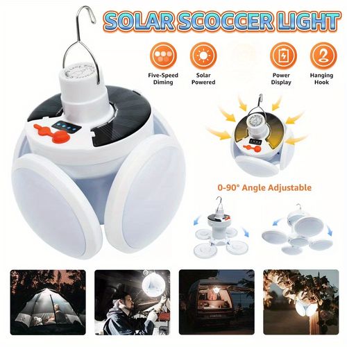 Solar-Powered Soccer Ball Light