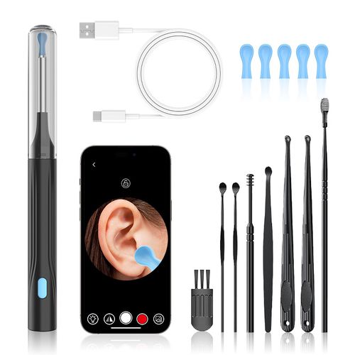 Portable Intelligent Visual Ear Scoop Luminous Earwax Cleaning Endoscope WiFi Compatible Android Apple Beauty Personal Care Tool