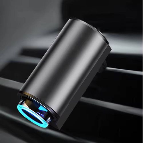 Wireless Rechargeable Aluminum Alloy Car Vent Aromatherapy Diffuser - 3 Essential Oils Included, 3 Fragrance Settings