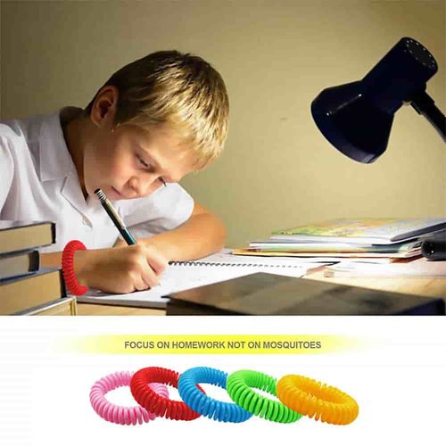 Hot sale Spiral Coil Stretchable Spring Outdoor for Adults and Kids Individually Waterproof Bands Mosquito
