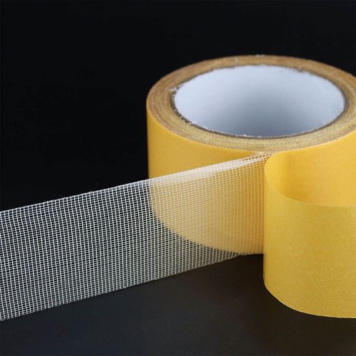 Double Sided Duct Tape Heavy Duty High Tack Fabric Cloth Tape Strong Wall Adhesive Super Sticky Clear Tape for Floor Carpet
