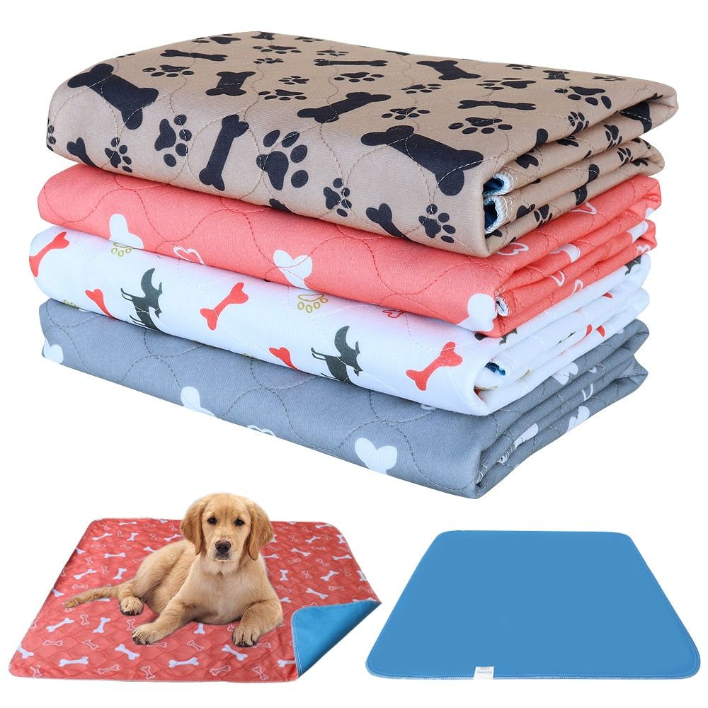 Pet Waterproof Non-Slip Bottom Reusable Pee Pad