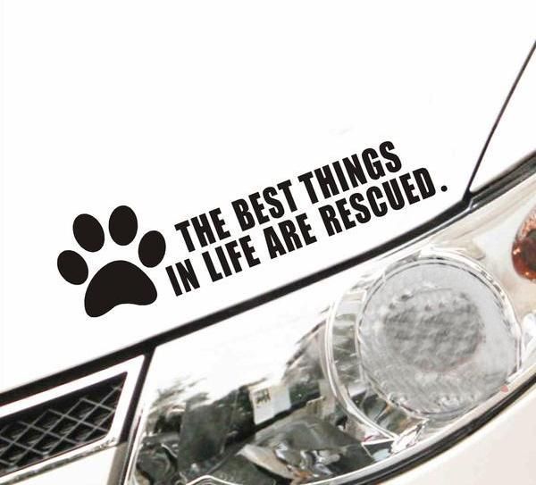 Paw Print Car Stickers Decal Waterproof Accessories