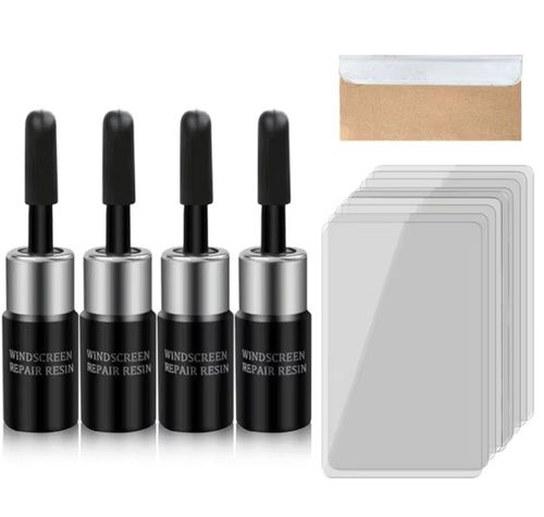 Windshield Repair Kit 2026 New Upgraded Version Car Windshield Crack Repair Kit, DIY Quick Resin Glass Repair Liquid Kit, Suitable for Glass Shattering and Cracks, Long-lasting Repair for All Types of Cracks - Includes Two Bottles, No Professional Tools Required, Quick Effectiveness