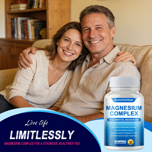 90 capsules, compound magnesium supplement 1000 milligrams. 7 types of magnesium (glycine magnesium, citric acid magnesium, malic acid magnesium, taurine magnesium, magnesium oxide, aspartic acid magnesium, ornithine magnesium, sleep, nerve, muscle and bone)