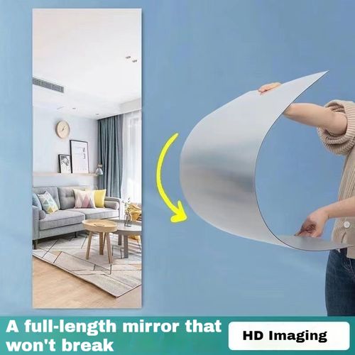 （🔥🔥🔥Active price）Acrylic soft mirror non-glass decorative wall mirror self-adhesive unbreakable mirror