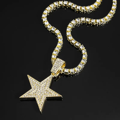 Unisex Long Pendant Necklace