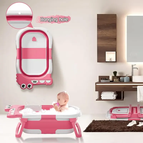 Foldable Baby Bath Tub Set