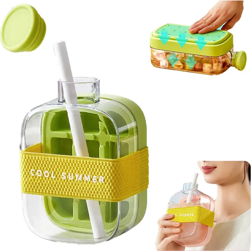 Ice Cube Water Bottle