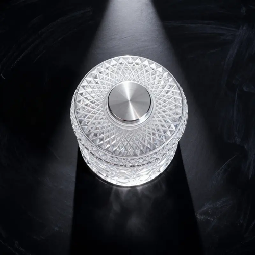 Spinning Crystal Glass