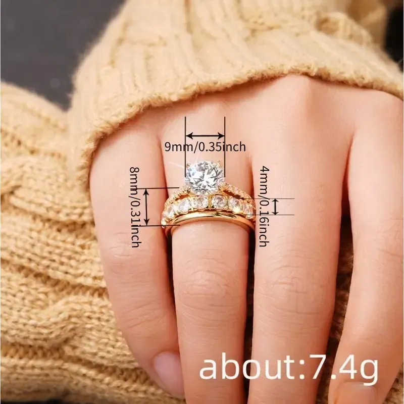 3 Gold Rings