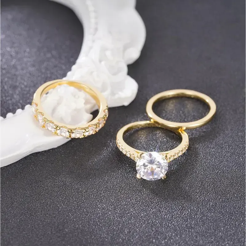 3 Gold Rings
