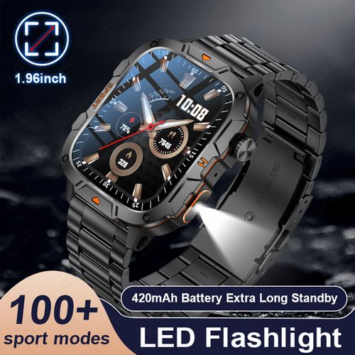 Multi-Function Sport Watch Bluetooth Call 1.3 Inch HD Screen HR SpO2 IP68