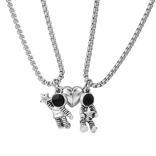 💑💎 Couple Necklace Set – Buy 1 Get 1 FREE (2 Pieces)
