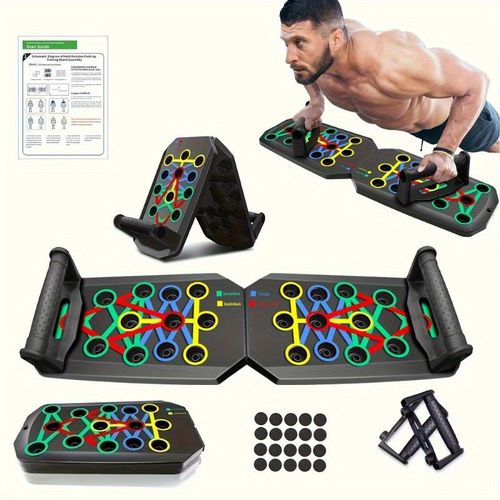 1pc Multifunctional Push-Up Board - Home Gym Exercise Equipment, Push-Up Assistant, Chest Muscle Trainer, Strength Training Gear