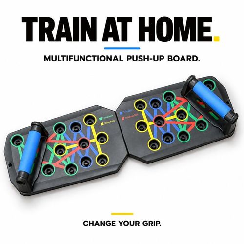 1pc Multifunctional Push-Up Board - Home Gym Exercise Equipment, Push-Up Assistant, Chest Muscle Trainer, Strength Training Gear