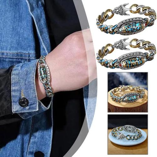 Jewelance™ MantraBracelet – Rotatable Timeless Symbolic Mantra Bracelet