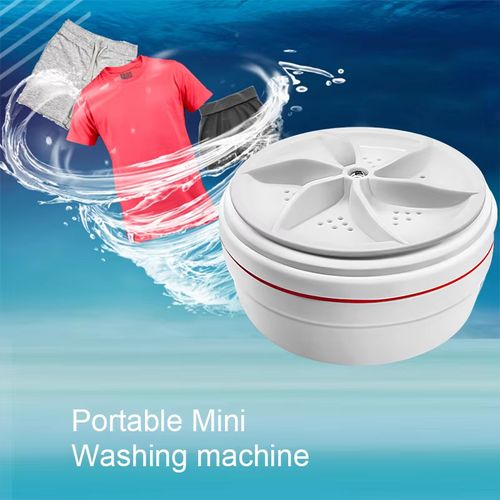 🧼⚡ Turbo Spin Mini Washer – Clean Clothes in Minutes
