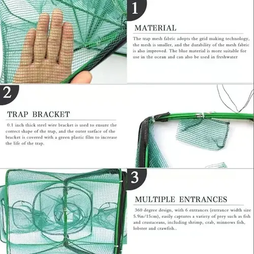 The Magic Foldable Fishing Trap