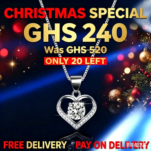 💕💎🎁 Heart Necklace + Luxury Gift Box – Ready for Surprise Gift