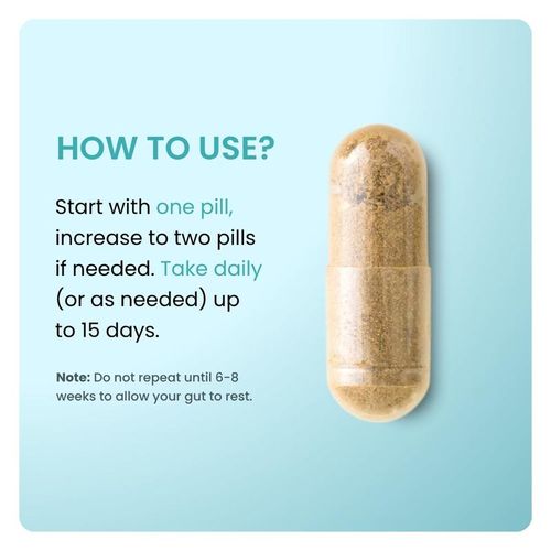 15 Day Cleanse - Gut and Colon Support | Caffeine Free | Advanced Formula with Senna, Cascara Sagrada, & Psyllium Husk | Non-GMO | 30 capsules